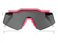 100 Percent "Speedcraft XS" Sunglasses - Smoke Lens / Puddy Pink White