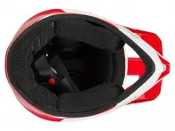 100 Percent "Status BMX/Downhill" Fullface Helmet - Hellfire Red/White/Black