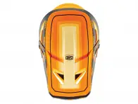 100 Percent "Status BMX/Downhill" Fullface Helmet - Topenga/Orange/Black