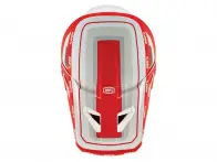 100 Percent "Status BMX/Downhill" Fullface Helmet - Topenga/Red/White