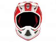 100 Percent "Status BMX/Downhill" Fullface Helmet - Topenga/Red/White