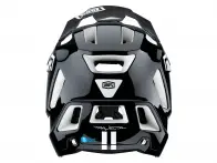 100 Percent "Trajecta BMX/Downhill" Fullface Helm - Black/White
