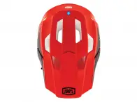 100 Percent "Trajecta BMX/Downhill" Fullface Helmet - Cargo Fluo Red