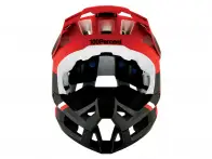 100 Percent "Trajecta BMX/Downhill" Fullface Helmet - Cargo Fluo Red