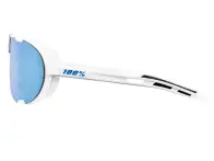 100 Percent "Westcraft" Sonnenbrille - Hiper Multilayer Mirror Lens / White