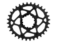 absoluteBLACK "Oval Boost HG+" MTB Kettenblatt - SRAM 3-Loch Direct Mount (Shimano 12-fach)