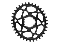 absoluteBLACK "Oval Boost" MTB Kettenblatt - SRAM 3-Loch Direct Mount (3 mm Offset)