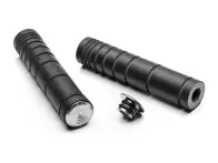 absoluteBLACK "Premium Silicone Dual Density" MTB Griffe - Ohne Flansch