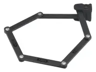 ABUS "Bordo 6000K" Faltschloss + SH SF Sattelhalter und Raincap - 90 cm