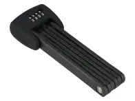 ABUS "Bordo Combo 6000C" Folding Lock + SH SF Saddle Bracket and Raincap - 90 cm