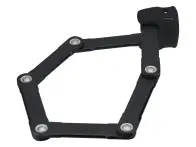 ABUS "Bordo Granit 6500K" Folding Lock + SH Bracket - 90 cm