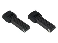 ABUS "Bordo Granit 6500K" Faltschloss TwinSet + SH Halter - 90 cm
