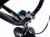 Academy BMX "Aspire" 2018 BMX Bike - Gloss Black/Rainbow
