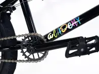 Academy BMX "Aspire" 2018 BMX Bike - Gloss Black/Rainbow