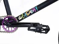 Academy BMX "Aspire" 2018 BMX Bike - Matte Black/Purple