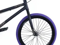 Academy BMX "Entrant" 2018 BMX Bike - Matte Black/Purple