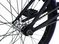 Academy BMX "Entrant" 2018 BMX Bike - Matte Black/Purple