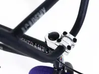 Academy BMX "Entrant" 2018 BMX Bike - Matte Black/Purple