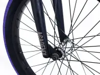Academy BMX "Entrant" 2018 BMX Bike - Matte Black/Purple