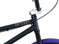 Academy BMX "Entrant" 2018 BMX Bike - Matte Black/Purple