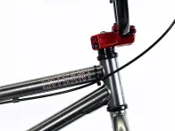 Academy BMX "Entrant" 2018 BMX Bike - Metal Grey/Red