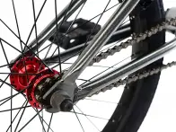 Academy BMX "Entrant" 2018 BMX Bike - Metal Grey/Red
