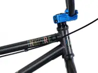 Academy BMX "Inspire 16" 2018 BMX Bike - 16 Inch - Metal Black/Blue