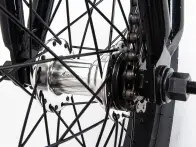 Academy BMX "Origin 16" BMX Bike - 16 Inch | Gloss Black / Polished