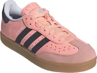 adidas Cycling "Velosamba Leather" Cycling Shoes - Coral/Dark Blue