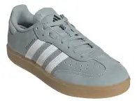adidas Cycling "Velosamba Leather" Cycling Shoes - Silver/White