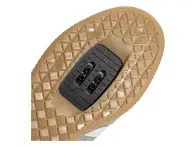 adidas Cycling "Velosamba Leather" Cycling Shoes - Silver/White