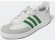 adidas Cycling "Velosamba Leather" Cycling Shoes - White/Green