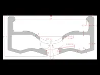 Alienation "TCS Felon" BMX Felge