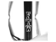 Alive "F.T.W." BMX Rahmen - ED Black