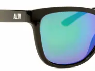 ALL IN "Bet" Sonnenbrille - Black/Green