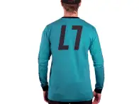 ALL IN "Pushing The Limits" Longsleeve - Teal/Black