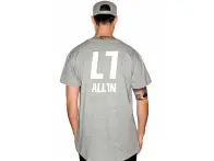 ALL IN "Classic Long" T-Shirt - Heather Grey