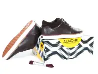 Almond "1&9" Shoes - Brown
