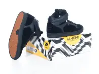 Almond "Belmont Leather Black" Shoes