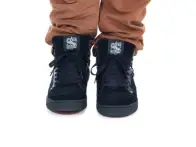 Almond "Belmont Leather Black" Shoes