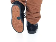 Almond "Belmont Leather Black" Shoes