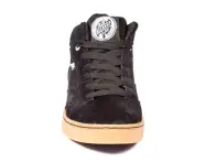 Almond "Belmont" Shoes black/gum