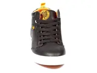 Almond "Belmont" Shoes black/orange