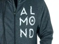 Almond "Cutted" Zipper