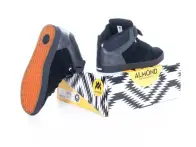 Almond "Duke High Black" Shoes