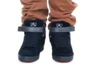 Almond "Duke High Black" Shoes