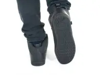 Almond "Duke High" Summer 2013 Shoes - Black