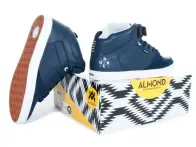 Almond "Duke High" Summer 2013 Shoes - Navy