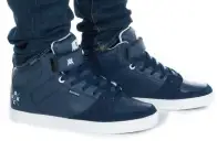 Almond "Duke High" Summer 2013 Shoes - Navy