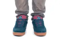 Almond "Duke Low Navy/Red" Shoes